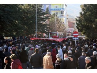 Fırat Kalkanı şehidine veda