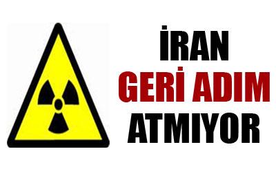 İran geri adım atmıyor