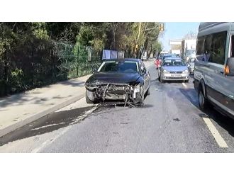 Erdoğan’ın konvoyunda kaza: 4 polis yaralandı