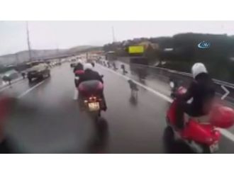 Şehitler Köprüsü’nde güzel görüntüler