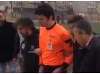 Hakeme maçta FETÖ’den gözaltı