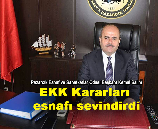 EKK Kararları esnafı sevindirdi