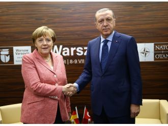 Merkel’den Erdoğan’a taziye telefonu