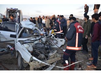 Şanlıurfa’da feci kaza: 1 ölü, 4 yaralı