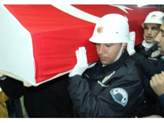 Şehit polisler memleketleri Konya’da