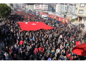 Şehit polis memuru Hatay’da uğurlandı