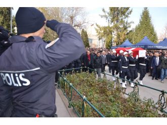 Şehit Polis Uğur Ürker son yolculuğuna uğurlandı