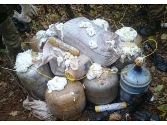 Van’da 600 kilo patlayıcı ele geçirildi