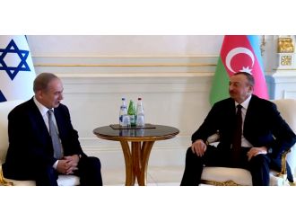 Aliyev Netanyahu’yu kabul etti