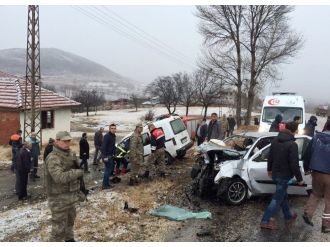 Tokat’ta feci kaza: 2 ölü, 3 yaralı