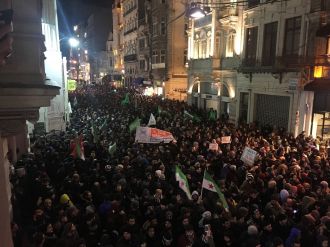 Sivil toplum kuruluşlarından "Halep" eylemi