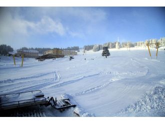 Uludağ’da kar kalınlığı 1 metreyi buldu