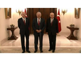 Kritik görüşme sonrası liderlerden ortak açıklama