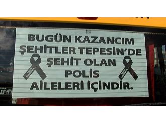 Dolmuş şoförlerinden anlamlı kampanya