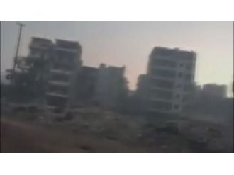 İşte taş üstünde taş bırakılmamış Halep