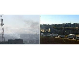 Halep’te tahliye konvoyuna saldırı