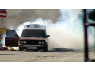 Mersin’de şüpheli araç fünye ile patlatıldı