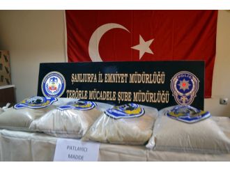 Şanlıurfa’da 25 kilo TNT patlayıcı ele geçirildi