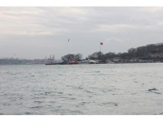 İstanbul’da deniz otobüsünde yangın