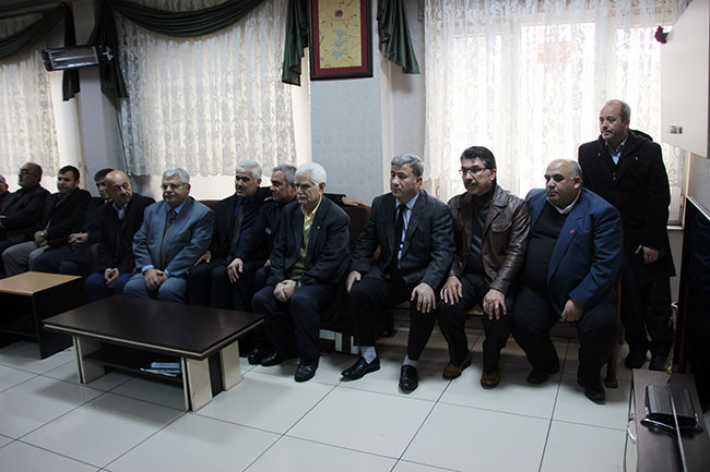 Muhtarlardan çevik kuvvete destek