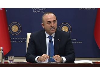 Çavuşoğlu, mevkidaşlarıyla Halep’i görüştü