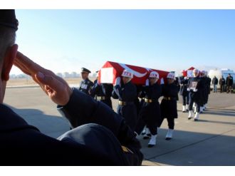 Şehitler sonsuzluğa uğurlandı