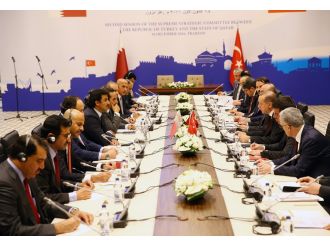 Erdoğan ve Al Tani başkanlık etti