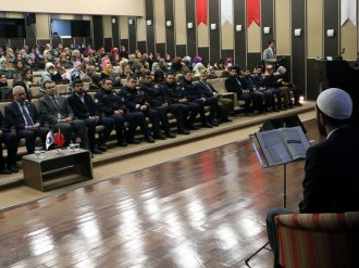 KSÜ'de şehit asker ve polisler için mevlit okundu