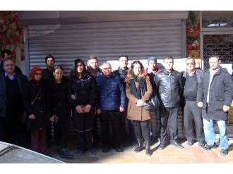 Patronlarının kaçtığını öne sürerek eylem yaptılar