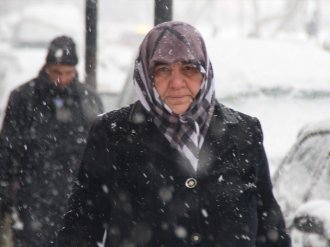 Yoğun kar yağışı  Kahramanmaraş’ı  etkisi altına aldı