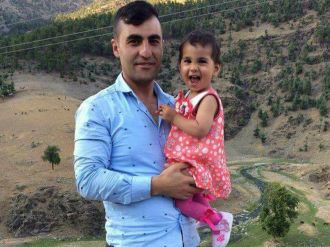 2 yaşındaki kızı yetim kaldı