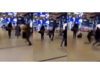 Avrupa’da bir kadına daha tekmeli saldırı !