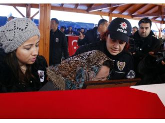 Antalya şehidini uğurladı