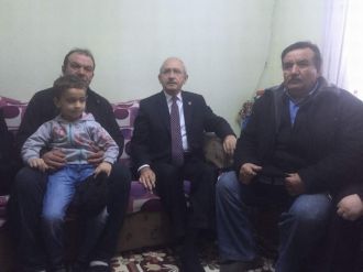 Kılıçdaroğlu’ndan şehit ailesine ziyaret