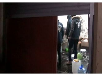Yılbaşı öncesi kaçak içki operasyonu