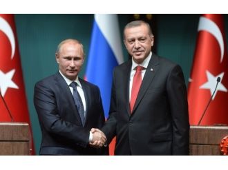 Cumhurbaşkanı Erdoğan, Putin’le görüştü