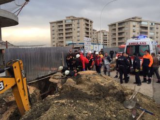 Bursa’da göçük: 1 ölü
