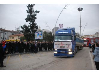 Halep’e 11 tır yardım daha