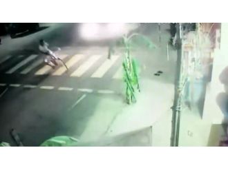 Korkunç kaza kamerada