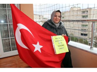 Batman’da engelli kadından teröre tepki