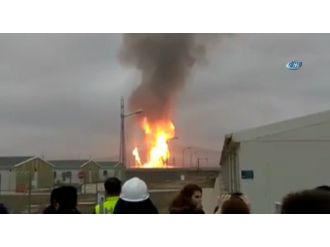 Bakü’de doğal gaz hattında patlama