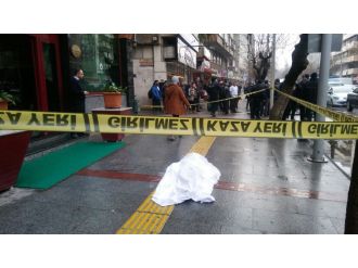 Otelin 6’ncı katından düşerek öldü