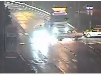 Ordu’da ölümlü kaza güvenlik kamerasında