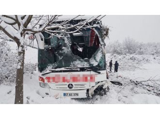 Sinop’ta otobüs kazası: 3 ölü, 25 yaralı