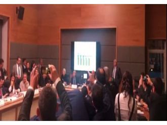 Komisyonda slayt ve konuşma süreleri tartışması