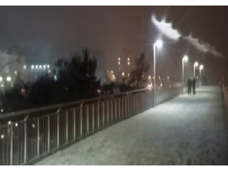 İstanbu’un yüksek kesimleri beyaza büründü