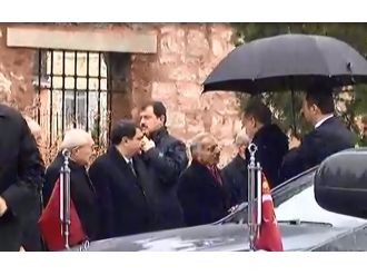 Cumhurbaşkanı Erdoğan cenaze töreni için Fatih Camii’nde