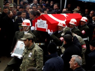 Şehit Uzman Onbaşı Güzel son yolcuğuna uğurlandı