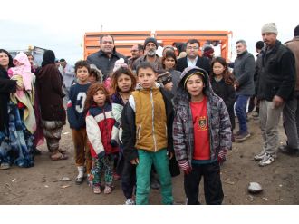 Suriyeli Türkmenler çadırlarda yaşam savaşı veriyor