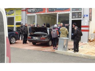 Kavgadan el bombası çıktı